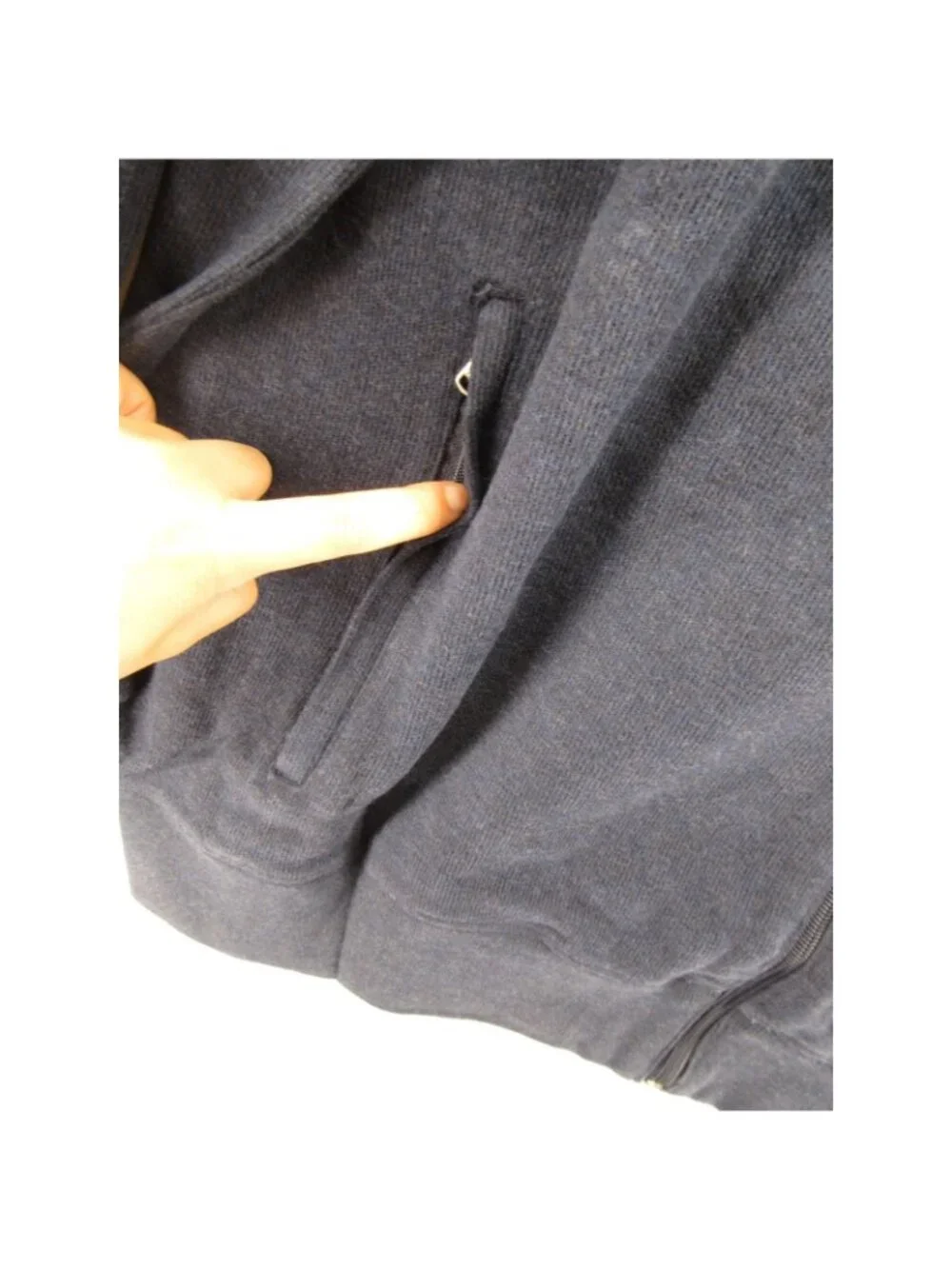 Polo Ralph Lauren Jacket 2XB Big Navy Performance Sweatshirt Full Zip
